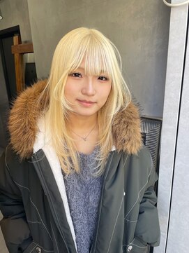 ジーナ(XENA) 盛れるブロンドはこれ!抜きっぱなしリタッチブリーチ!