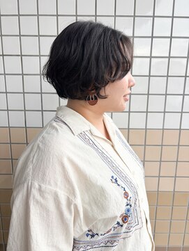 セカンド 鴨江店(2COND) ゆるふわショートボブ