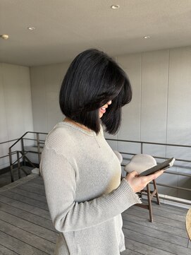 リバレッジ 広尾(Leverage) 海外ボブフェイスレイヤー:Kazuma Osumi