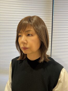 エムツーエフ(m2f)の写真/あなただけの似合わせヘアを！ウィッグの無料試着・相談で、どこからみても自然な美しさを実現★