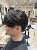 毛流れセンターパート