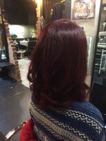 ミミック (mimic) ベールカラー派手すぎないけど綺麗な赤髪COLORTRICK