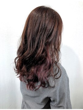 ワープ 青葉台(WARP) インナーバイオレットセミロング☆