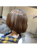 【ショートボブ☆】大人やわらかエアリーボブ!