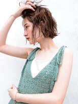 カンナ(Canna)&nbsp;エアリーミディ/ショートパーマ/黒髪/ホワイトアッシュ/TOKIO