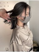 インナーハイライト イヤリングカラー ベージュ グレージュ