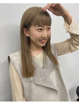 ヘアー バトン(hair vaton) ミルクティーベージュ