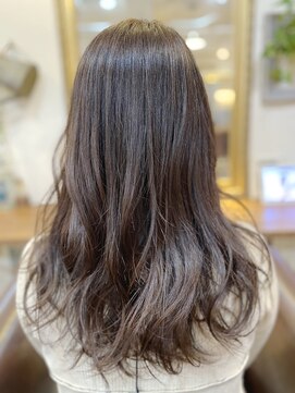 シオンヘアー(sion hair) 20代30代　柔らかアッシュベージュ