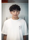 ソフトパイプドレッドパーマ