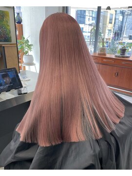 ノットイコール(not equal) パツッとlongにpail pink