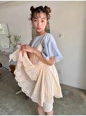 ツインお団子アレンジ