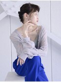 【RAWR】小顔_おくれ毛_ショートヘアアレンジ