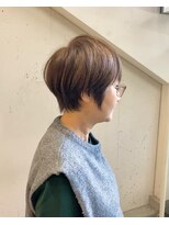 ハルキ ミナト ジャパン オオサカ(HARUKI MINATO japan OSAKA)&nbsp;40代50代小顔似合わせカットくびレイヤーエモージュ大人可愛い