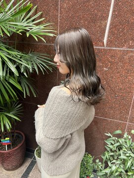 キュリオ(CURIO) 透け感たっぷりOlive beige