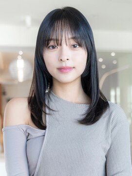 イオ 本厚木(io) 美髪質改善レイヤーカット似合わせイメチェンフルバング小顔