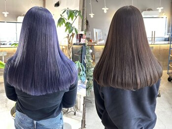 ソーコ(SOKO)の写真/髪質改善トリートメントで髪の内部まで補修*悩み/髪質に合わせた施術で未体験の髪質改善を[観音寺]