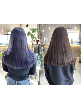 髪質改善トリートメントで髪の内部まで補修*悩み/髪質に合わせた施術で未体験の髪質改善を[観音寺]