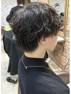 ルーダ(RUEDA) ミニウルフ×スパイラルパーマ