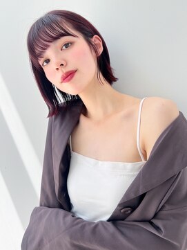 ロンド クラン 岡崎(Lond Clan) 耳掛けストレートボブ