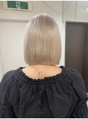 10代20代30代/ホワイトミルキーベージュカラー/ハイトーン/