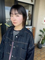 フィルム(FiLMs)&nbsp;イヤリングカラー/切りっぱなしボブ