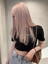 ペレ 梅田(PELE) 前髪/アンブレラカラー/こなれミディ/イメチェン/ウェーブパーマ