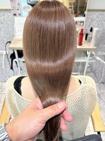 ゼストソエル(ZEST soell)&nbsp;スモーキーアンバー×髪質改善トリートメント