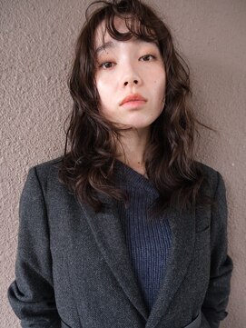 リュドール 春日井店(Rue D'or) ラフなウェーブ スタイル