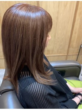 ロエ 平尾山荘(loe) 【脱白髪染めハイライト】大人スウィートハイライト