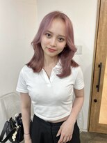 リヴ ウメダ(LIV umeda)&nbsp;ピンク／梅田／ブリーチ/ダブルカラー