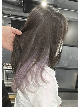 ウェイビー 桜木町店(WAVY) 【WAVY】インナーカラー！ブルー→ラベンダー