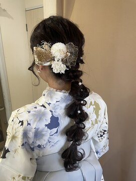 ルナクレセント (Luna crescent) 編みおろし