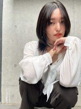 カノイ(KANOI) 上品さと可愛さと色気のあるヘア　顔まわりのゆるレイヤー