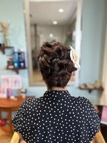 マンティラ(Mantilla)&nbsp;ヘアーセット