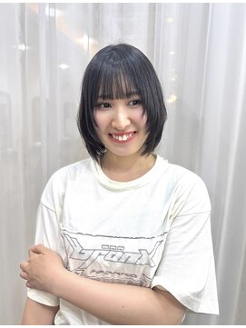 エトネ ヘアーサロン 仙台駅前(eTONe hair salon) bob【ボブ×内巻きレイヤー】