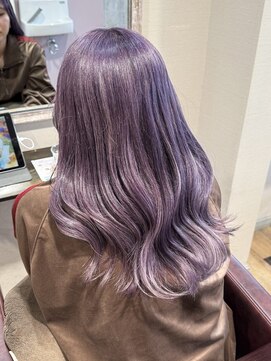 ソレイユトウキョウシブヤ(SOLEIL TOKYO shibuya) ロングブリーチラベンダー