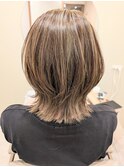 【HAIR RERAX Blono】マッシュウルフ☆ハイライト