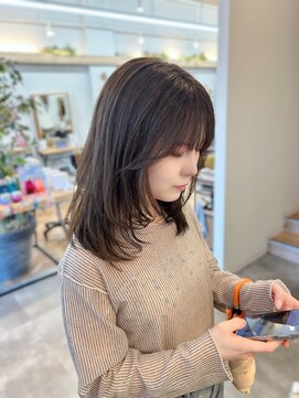 カノエ 博多ミスト店(canoe) レイヤーカット×髪質改善トリートメント