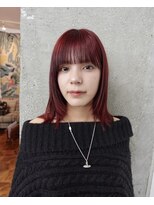 アペロ 柏(Apero)&nbsp;アプリコットオレンジ☆ミディアムレイヤー