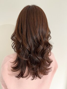 アヴァンスクロス あべのルシアス店(AVANCE.CROSS) ナチュラルブラウン×ウェーブ