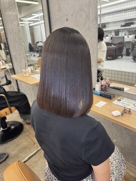 マジコ 表参道(Magico) Ribbon Straight×艶感美容液care【表参道/髪質改善】