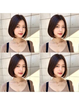 ウィールール 白石店(WE RULE) 柔らかボブ×ナチュラルブラウン