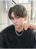 【曲がる縮毛矯正】フェザーパーマ サーフカール センターパート