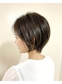 40代50代必見◎艶のある大人上品ショート