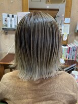 ヘアーフェロー HAIR fellow&nbsp;バレイヤージュハイライトカラー