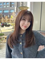 エトル バイ コムマティス 恵比寿駅前店(etre by comme Matisse)&nbsp;@etre_yuto.レイヤーカット/くびれヘア/酸性ストレート