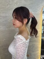 ロンドガーネット 池袋(Lond garnet) 暗めカラー/韓国風巻き/レイヤーカット/髪質改善/縮毛矯正/池袋