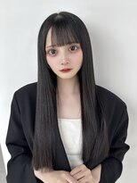 カシュカシュ 表参道(cache cache)&nbsp;さらつやロングヘアアイドル前髪顔周り髪質改善トリートメント