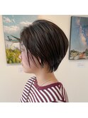 乾かすだけでまとまる♪大人可愛い丸みショート