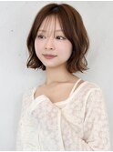  柔らか質感ボブ×ナチュラルブラウン
